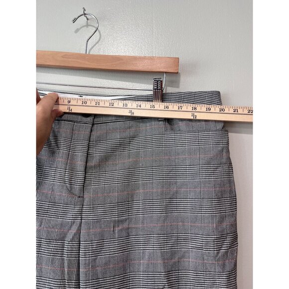 Loft Plus Womens High Waist Glen Plaid‎ Trousers Size 16 - Picture 2 of 10